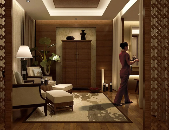 上海宝山Xinxi养生会馆养生会馆spa馆环境展示二